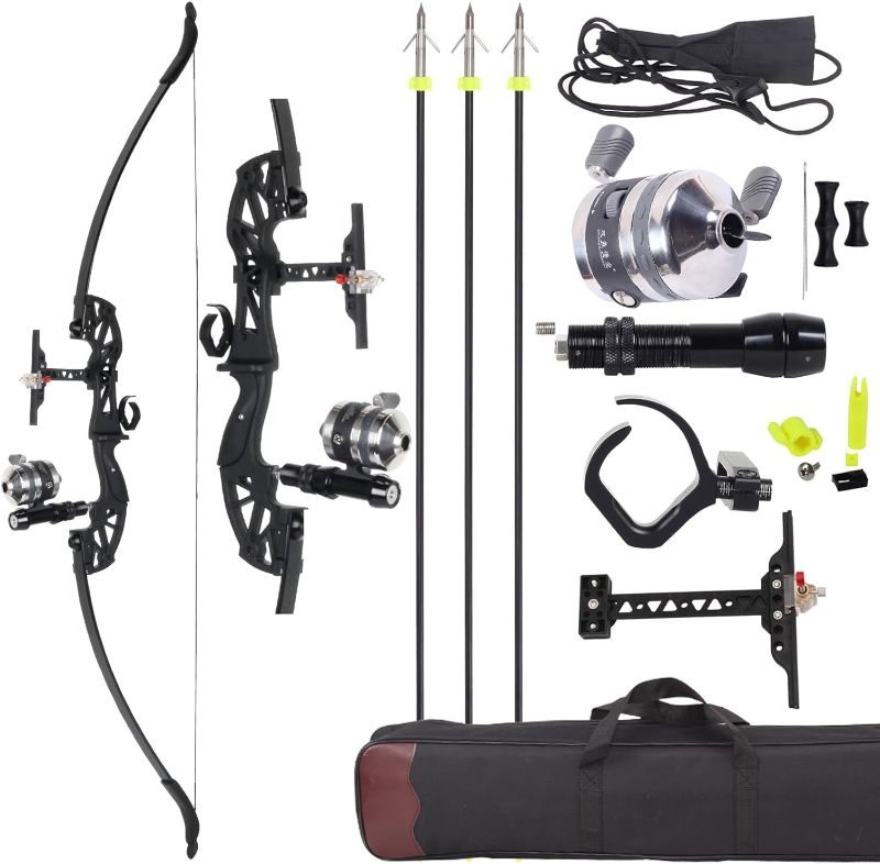 Photo 1 of Archery Recurve Bow Fishing Combo Kit