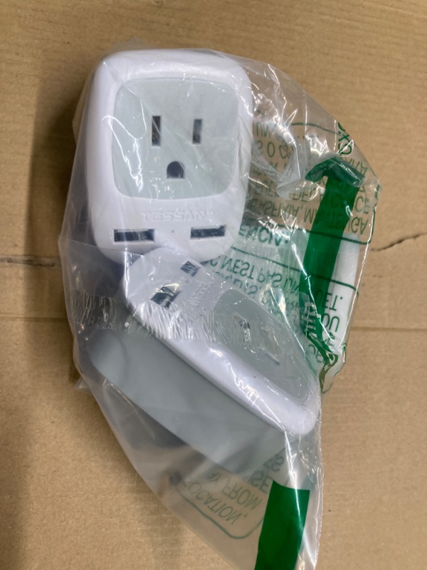 Photo 1 of European Travel Plug Adapter 2 Pack, TESSAN International Power Outlet Adaptor with 2 USB, Type C Charger from USA to Most of Europe EU Spain Iceland Germany France Italy Israel
