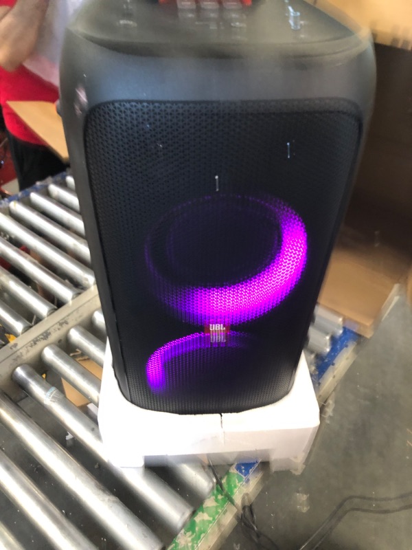 Photo 3 of JBL Partybox 310 - Portable Party Speaker with Long Lasting Battery, Powerful JBL Sound and Exciting Light Show,Black