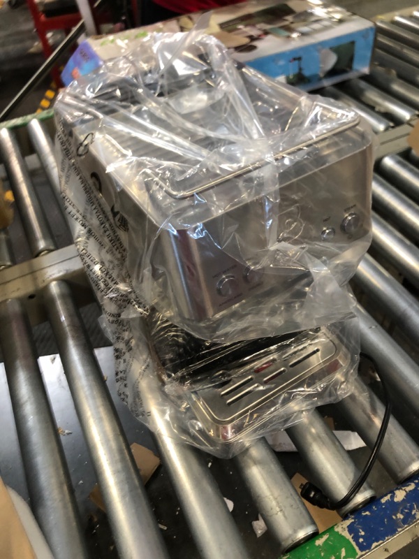Photo 1 of *** NOT FUNCTIONAL**** SELLING AS PARTS*****CASABREWS Espresso Machine with LCD Display, Barista Cappuccino Maker with Milk Frother Steam Wand, Professional Latte Coffee Machine with Adjustable Shot Temperature, Gifts for Mother or Father
