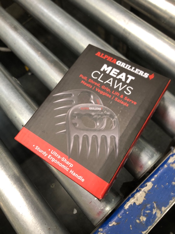 Photo 2 of Alpha Grillers Meat Shredder Claws - Stocking Stuffers BBQ Grilling Gifts for Men, Barbecue Smoker Accessories Bear Claws for Shredding Meat BBQ Pulled Pork, Chicken in Kitchen, Grill