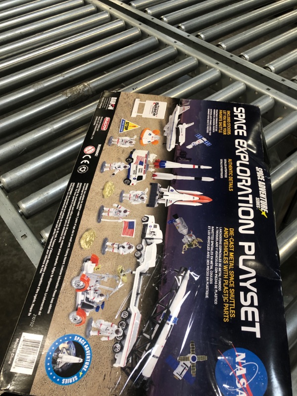 Photo 1 of Space Shuttle with Kennedy Space Center Sign 28 Piece