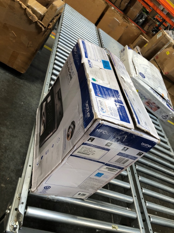 Photo 1 of Brother MFC-J1010DW Wireless Color Inkjet All-in-One Printer with Mobile Device and Duplex Printing, Refresh Subscription and Amazon Dash Replenishment Ready