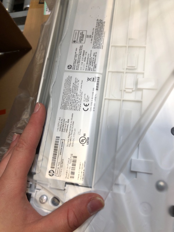 Photo 1 of HP LaserJet MFP M140we All-in-One Wireless Black & White Printer with HP+ and Bonus 6 Months Instant Ink (7MD72E)