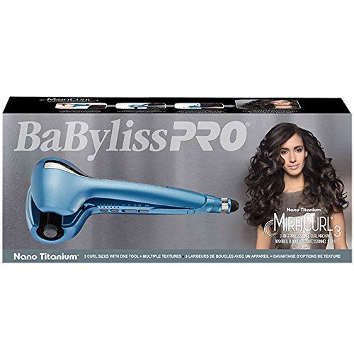Photo 1 of BabylissPRO Nano Titanium Professional Hair Curler Machine, Miracurl 3 in 1 Tool for Tight, Loose or Wavy Curls