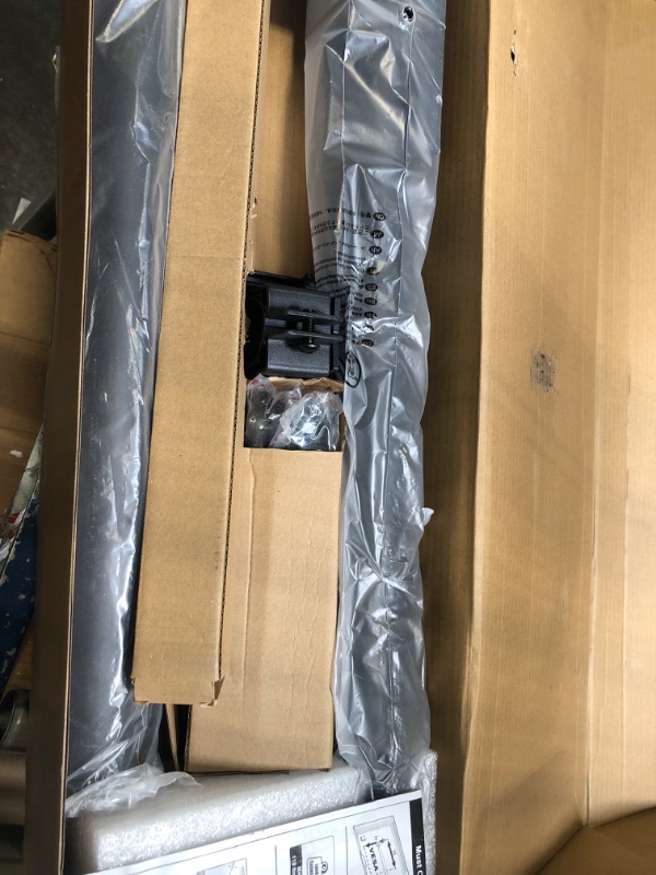 Photo 1 of MOUNTUP Ceiling TV Mount, Hanging TV Ceiling Mount for TVs 26''-70'', Full Motion TV Bracket with Max 60 Inches Height Adjustment, Max VESA 600x400mm Hold Up to 110 Lbs LED LCD Flat Curved TVs MU0040