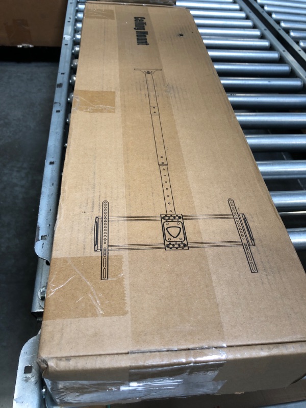 Photo 1 of MOUNTUP Ceiling TV Mount, Hanging TV Ceiling Mount for TVs 26''-70'', Full Motion TV Bracket with Max 60 Inches Height Adjustment, Max VESA 600x400mm Hold Up to 110 Lbs LED LCD Flat Curved TVs MU0040