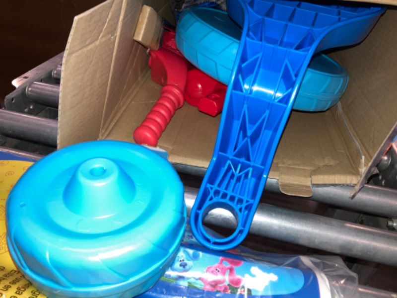 Photo 1 of Blue's Clues & You Ride-On 10" Fly Wheels Junior Cruiser Tricycle with Sounds - Toddler Bike Trike, Ages 18-36M, for Kids 33”-35” Tall - 35 lbs. Weight Limit