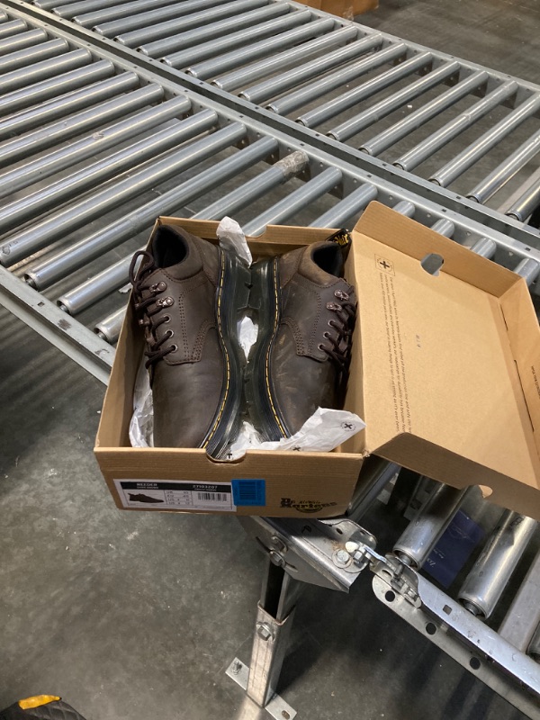 Photo 1 of Dr. Martens Unisex-Adult 5 Tie Shoe Oxford 12 Women/11 Men Dark Brown Crazy Horse