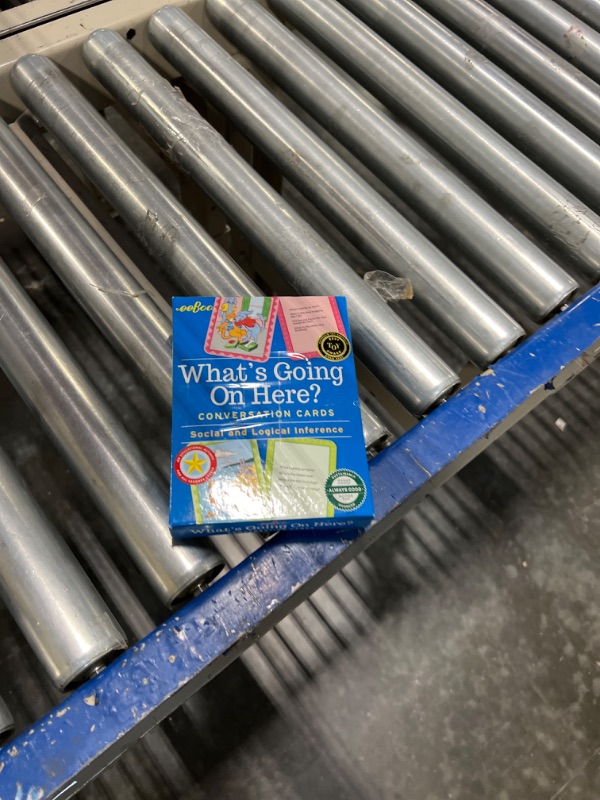 Photo 1 of eeBoo: What's Going on Here? Conversation Flashcards, Develops Empathy Through Friendly Illustrations of Social Situations, Develop Social and Emotional Intelligence, for Ages 3 and up