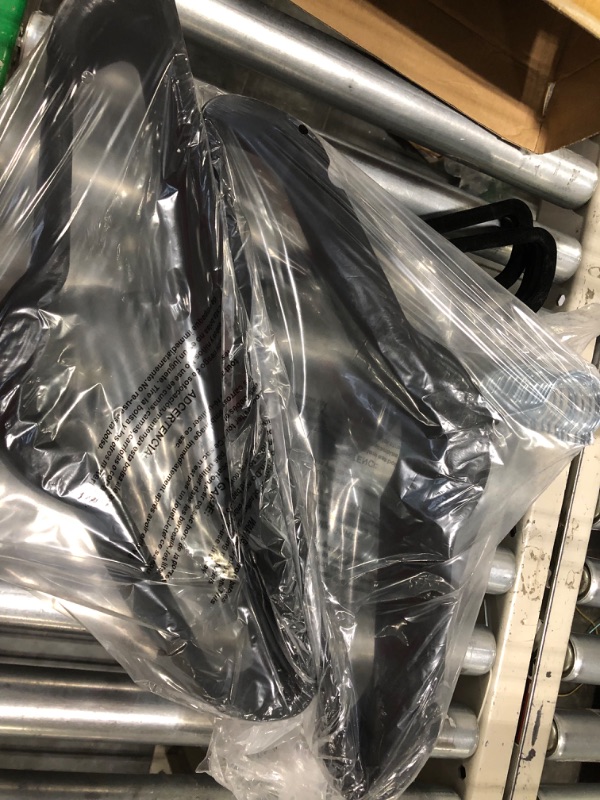Photo 1 of Amazon Basics Slim, Velvet, Non-Slip Suit Clothes Hangers, Black/Silver - Pack of 50
