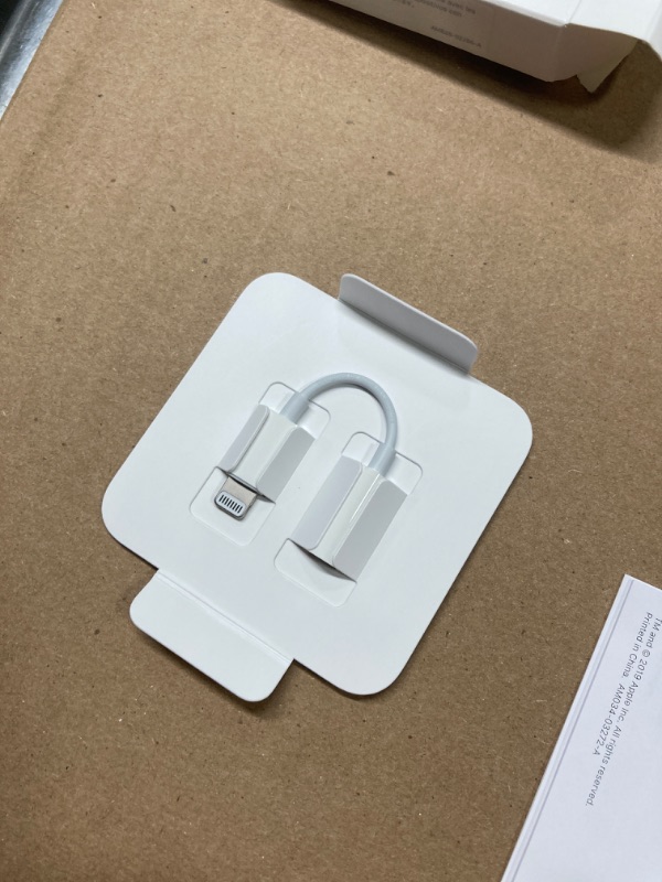 Photo 3 of Apple Lightning to 3.5 mm Headphone Jack Adapter