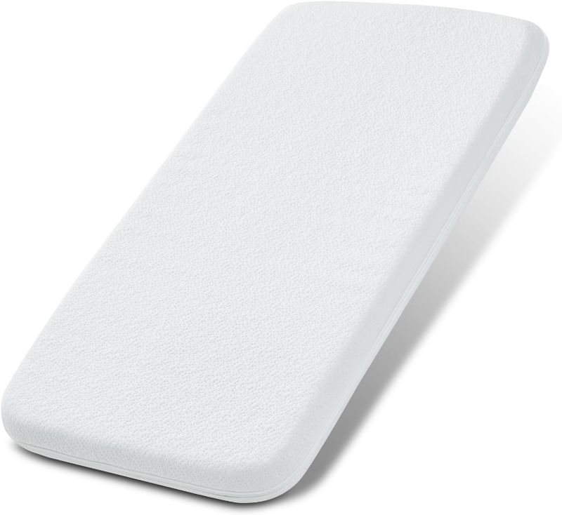 Photo 1 of Bassinet Mattress Pad,  Dual Sided Comfort Gel Memory Foam Mattress with Removable Breathable Soft 
***Stock photo is a similar item*** 