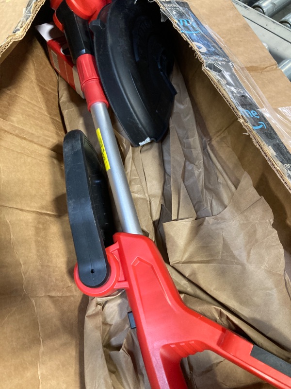 Photo 1 of PowerSmart String Trimmer, 20V Li-Ion Cordless String Trimmer, Cordless Trimmer with 12-INCH Cutting Diameter, 2-in-1 Cordless Edger Trimmer, 7.5 pounds, Height Adjustable, PS76112A