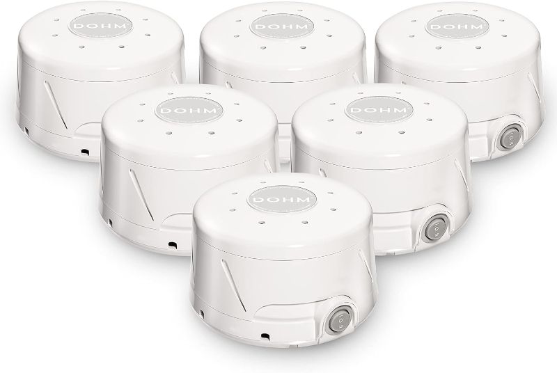 Photo 1 of ***2 NON FUNCTIONING***Yogasleep Dohm Classic (6 Pack) The Original White Noise Sound Machine, Soothing Natural Sounds from a Real Fan, Sleep Therapy for Adults & Baby, Noise Cancelling for Office Privacy & Meditation 