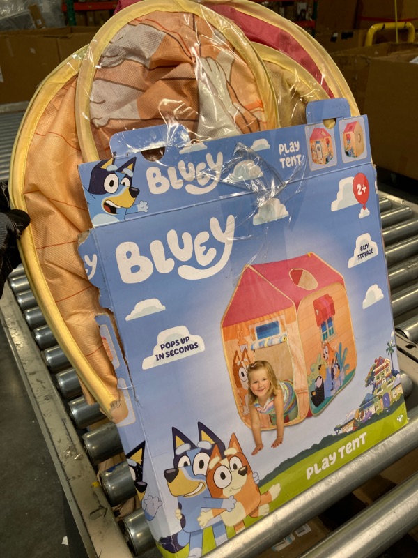 Photo 2 of Bluey - Pop 'N' Fun Play Tent - Pops Up in Seconds and Easy Storage, Multicolor