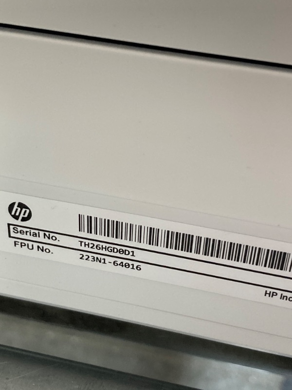 Photo 4 of HP DeskJet 2755e Wireless Color All-in-One Printer with bonus 6 months Instant Ink (26K67A), white