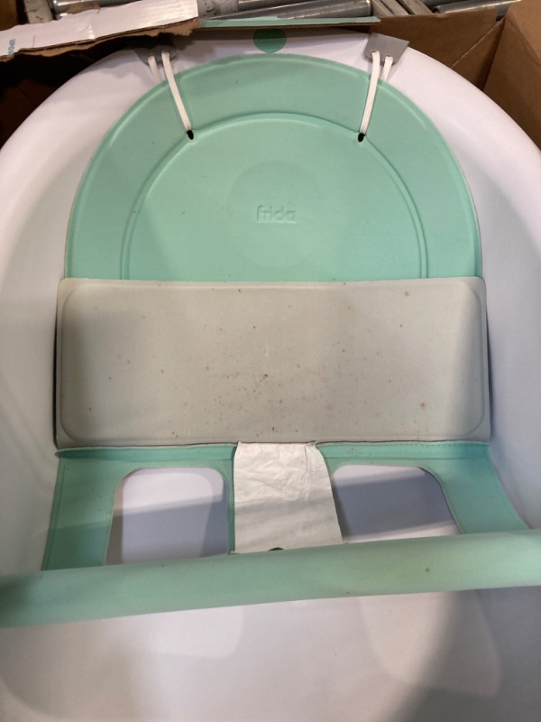 Photo 4 of 4-in-1 Grow-with-Me Bath Tub by Frida Baby Transforms Infant Bathtub to Toddler Bath Seat with Backrest for Assisted Sitting in Tub