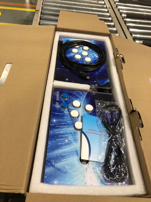 Photo 1 of 3D Pandora Box 60S Arcade Games Console, 26800 Games Installed Arcade Games Machine, 1280x720 Full HD, Search/Save/Hide/Pause Games, Favorite List, Two Separated Joysticks,1-4 Players…… 26800 Games Separate