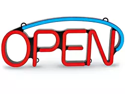 Photo 1 of LED Sign - "Open"
