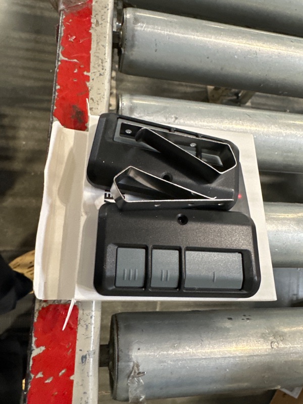 Photo 1 of GONAT Universal Garage Door Opener Remote with Visor Clip, for LiftMaster/Chamberlain/Craftsman Door Opener, Suitable for 5 Color Learn Buttons, Work with Security+ 2.0 Code, 2 Pack