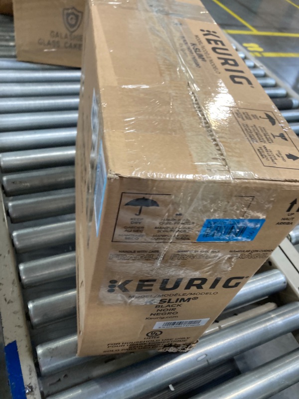 Photo 1 of **USED** Keurig K-Slim Coffee Maker, Single Serve K-Cup Pod Coffee Brewer, 8 to 12 oz. Brew Sizes, Black