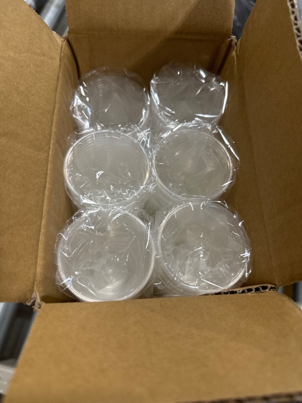 Photo 2 of 600 Pack 3 oz Clear Plastic Cups, Disposable Bathroom Mouthwash Cups, Small Plastic Drinking Cups for Ice Tea, Tasting, Party, Picnic, BBQ, Travel and Event
