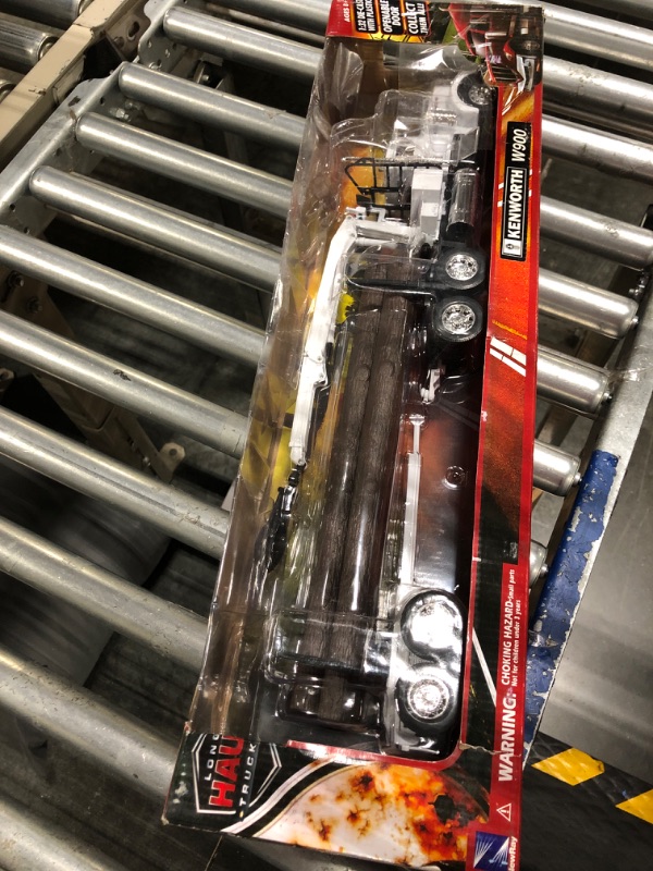 Photo 2 of Die-Cast Truck Replica - Kenworth W900 Log Carrier, 1:32 Scale, Model 13743