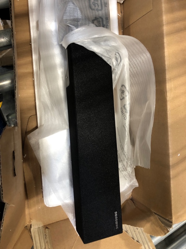 Photo 3 of SAMSUNG HW-B550/ZA 2.1ch Soundbar w/Dolby Audio, DTS Virtual:X, Bass Boosted, Subwoofer Included, Adaptive Sound Lite, Bluetooth Multi Device Connection, Wireless Surround Sound Compatible, 2022 HW-B550 Soundbar