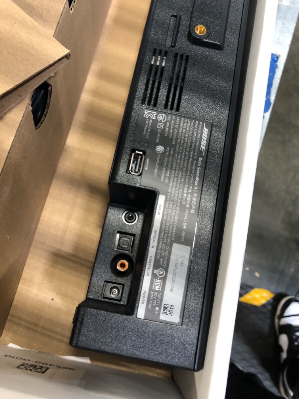 Photo 1 of Bose Solo Soundbar Series II - Black - Model 845194-110 (Renewed)