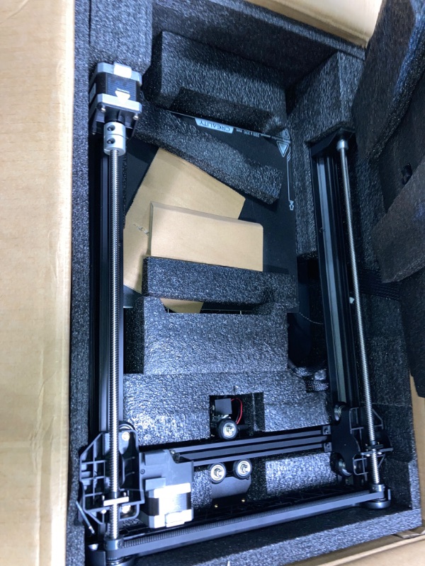 Photo 1 of Creality CR Laser Falcon 5W Laser Engraving Machine Compressed 10000mm/min Laser Spot 0.06mm Stainless Steel DIY Laser Cutter for Wood Acrylic by LaserGrbl Lightburn for Windows MacOS 15.7x16.3 inch