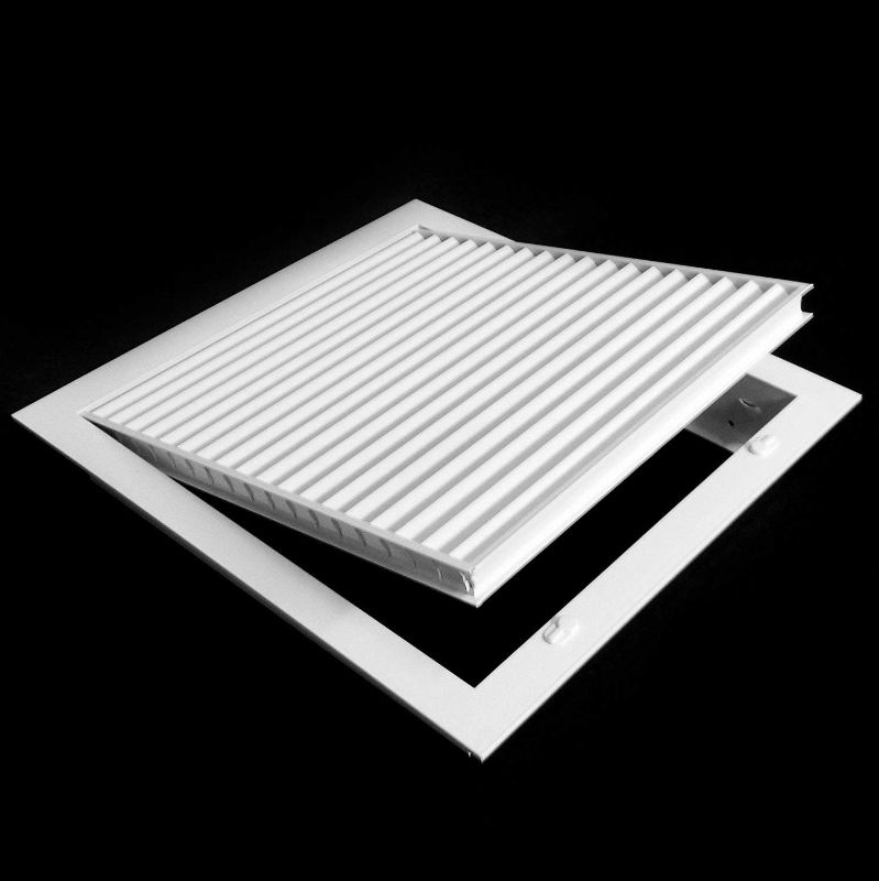 Photo 1 of 12" X 24" Return Filter Grille Easy Air Flow Flat Stamped Face