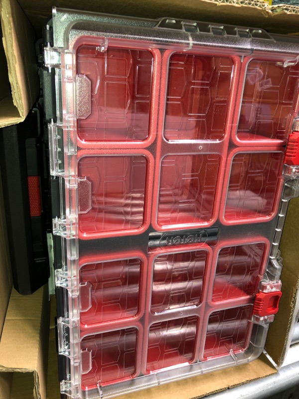 Photo 1 of Keter 250927 Stack & Roll Heavy Duty DIY Tool Storage System