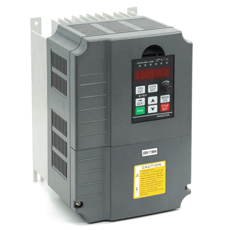 Photo 1 of Huanyang Vector VFD Variable Frequency Drive,Single to 3 Phase,7.5kW 10HP 220V AC 34A for Motor Speed Control,GT Series