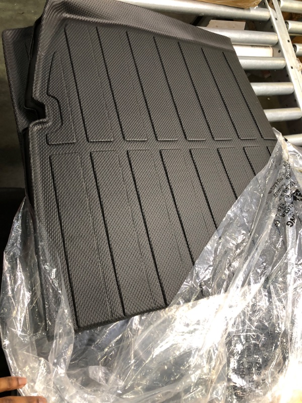Photo 1 of KELCSEECS Floor Mats & Cargo Liner Custom for Ford Edge 2015-2024 & Ford Edge ST 2019-2024 All Weather Protection TPE Floor Liners Front& Rear Row Full Set Accessories Black