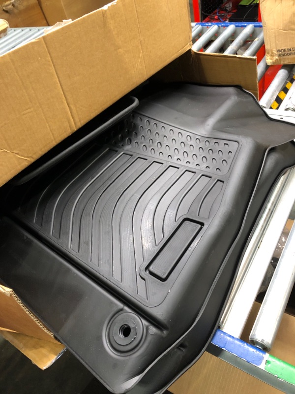 Photo 1 of AIPOIL® Floor Mats & Cargo Liner Fit for Nissan Sentra 2020-2024?TPE All Weather Protection Anti-Slip Automotive Floor Liners?Full Set Custom Automobile mats Accessories, Black