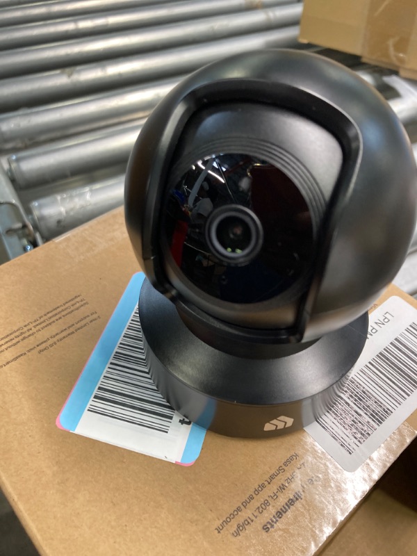 Photo 3 of Kasa Smart 2023 New Indoor Pan-Tilt Security Camera, 1080p HD Dog Camera w/Night Vision, Motion Detection for Baby & Pet Monitor, Cloud & SD Card Storage, Works w/Alexa & Google Home, 2.4G WiFi (EC71)