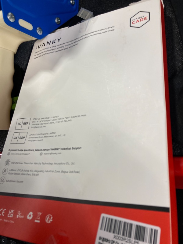 Photo 2 of IVANKY 8K DisplayPort Cable 1.4, VESA Certified DP Cable 6.6ft (8K@60Hz, 4K@144Hz, 2K@240Hz)HBR3 Support 32.4Gbps, HDR, HDCP 2.2, FreeSync G-Sync, Braided Display Port for Gaming Monitor, Graphics, PC