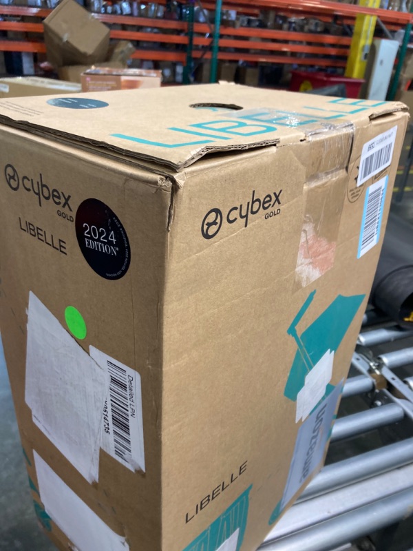 Photo 1 of Cybex Libelle Lightweight Travel Baby Stroller with Ultra Compact Carry On Fold, Smooth Suspension, and One Hand Adjustable Recline, Travel System Ready, Magic Black Magic Black Libelle 2