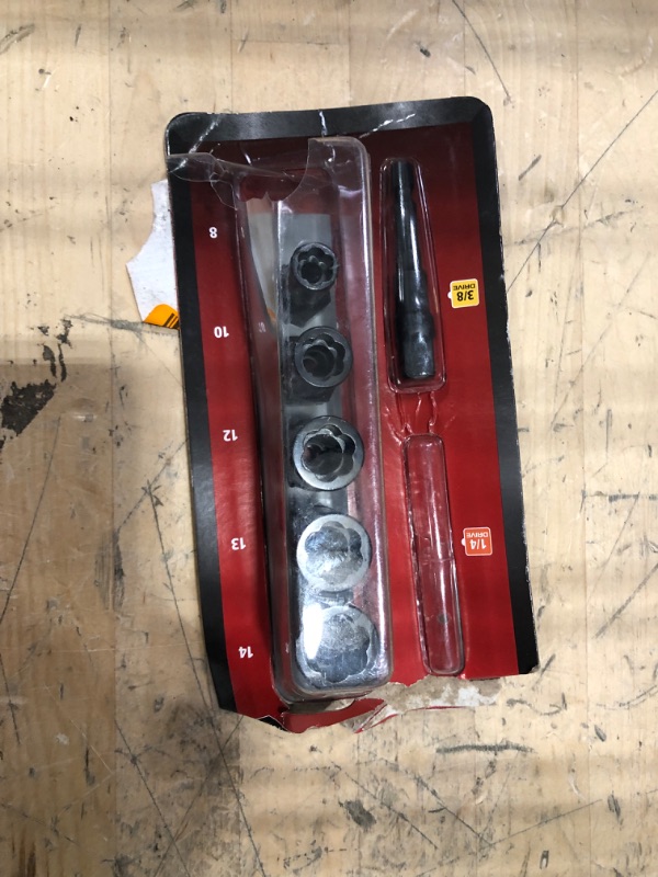 Photo 2 of *READ NOTES* Husky Metric Dual Direction Extraction Socket Set (7-Piece)