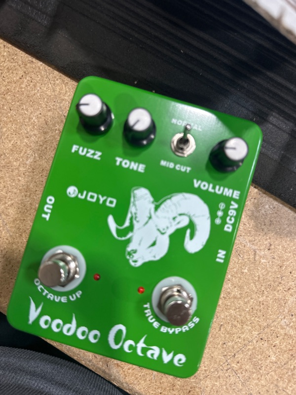 Photo 1 of JOYO Octave Fuzz Pedal Germanium Fuzz 60's Rock Effect with "Mid-cut" for Electric Guitar - True Bypass (Voodoo Fuzz JF-12)