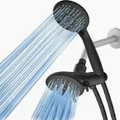 Photo 1 of 2 in 1 exclusive dual shower head with hand held combo 
