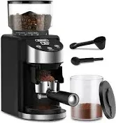 Photo 1 of 2 in 1 gevi burr coffee grinder 