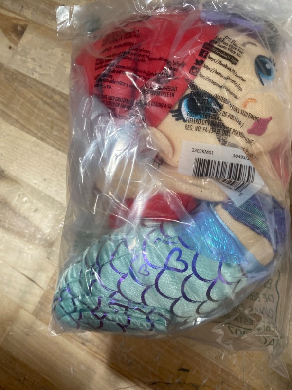 Photo 2 of Disney Princess So Sweet Princess Ariel, 13.5-Inch Plush with Red Hair, The Little Mermaid, by Just Play