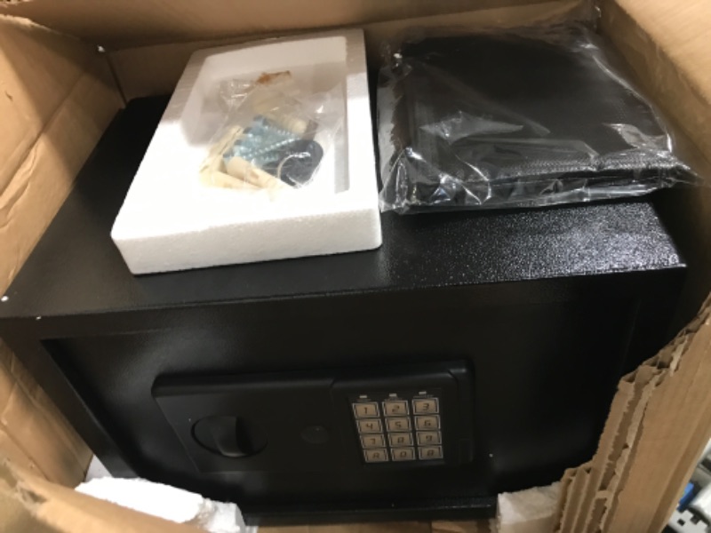 Photo 2 of 0.8 Cubic Home Safe Box Fireproof Waterproof, Fireproof Safe with Fireproof Money Bag, Digital Keypad & Removable Shelf, Safe Box for Money Firearm Medicine Valuables