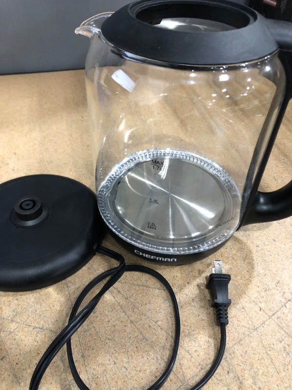 Photo 2 of 1.7-Liter Tea-Infusing Glass Electric Kettle
