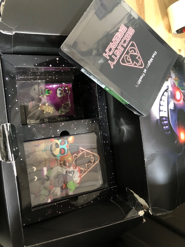 Photo 1 of * incomplete * see images *
Five Nights at Freddy's: Security Breach (XSX) Collector's Edition Xbox Series X Collector's