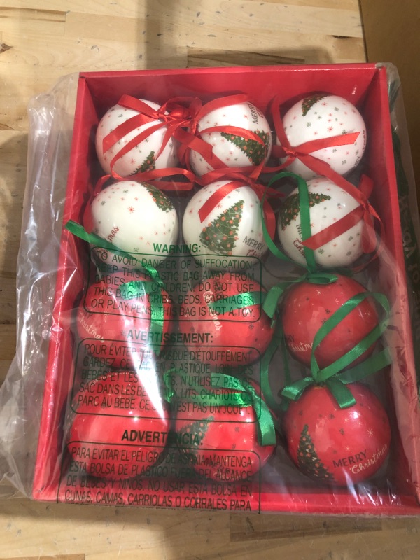 Photo 1 of 12 pack Christmas ornaments 