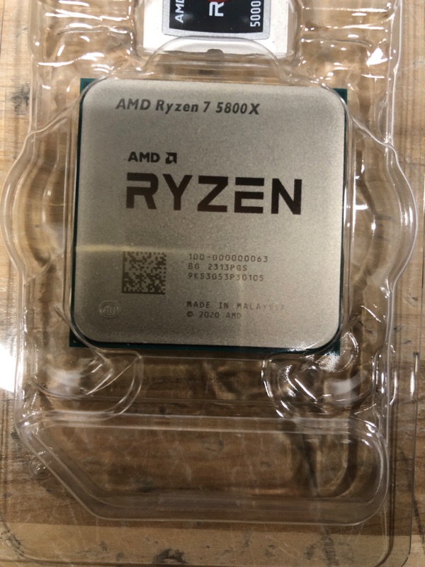 Photo 3 of AMD Ryzen 7 5800X 8-core, 16-Thread Unlocked Desktop Processor