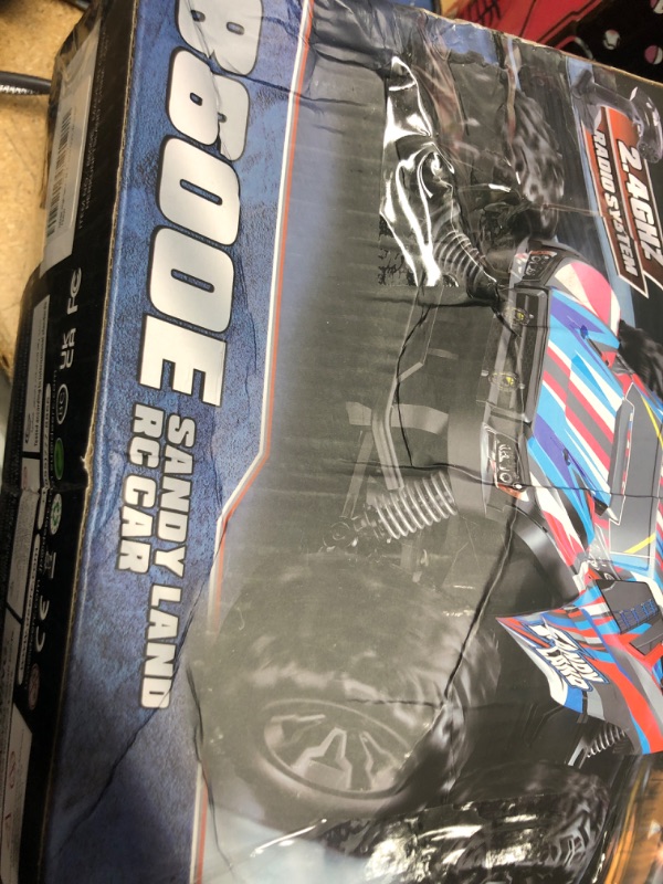 Photo 1 of DEERC 9300 Remote Control Car High Speed RC Cars for Kids Adults 1:16 Scale 40 KM/H 4WD Off Road Monster Trucks,2.4GHz All Terrain Toy Trucks with 2 Rechargeable Battery 1:16 9300